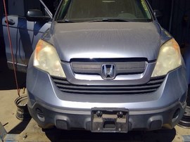 2008  HONDA CR-V, BLUE, LX, 2.4L, FWD.   A25156
